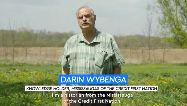 Darin Wybenga - Knowledge Holder, Mississaugas of the Credit First Nation